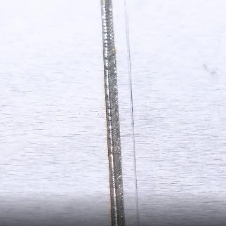 激光焊接0.2mm、0.8mm不锈钢板|0.4mm镀锌板|0.6mm铝板、黄铜操作展示